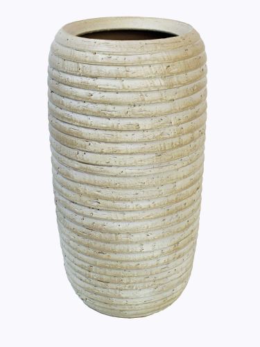 Stone vase light, more sizes, earthenware