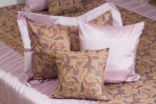 Luxury silk bed linen, 7 pcs