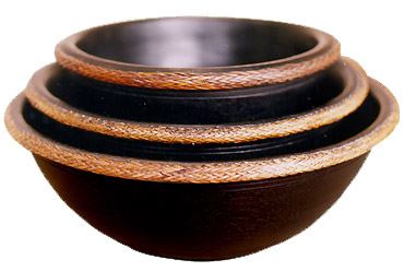Wooden bowl, palm wood